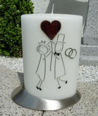 Hochzeitskerze Hochzeitspaar – Originalmodell aus dem Shop